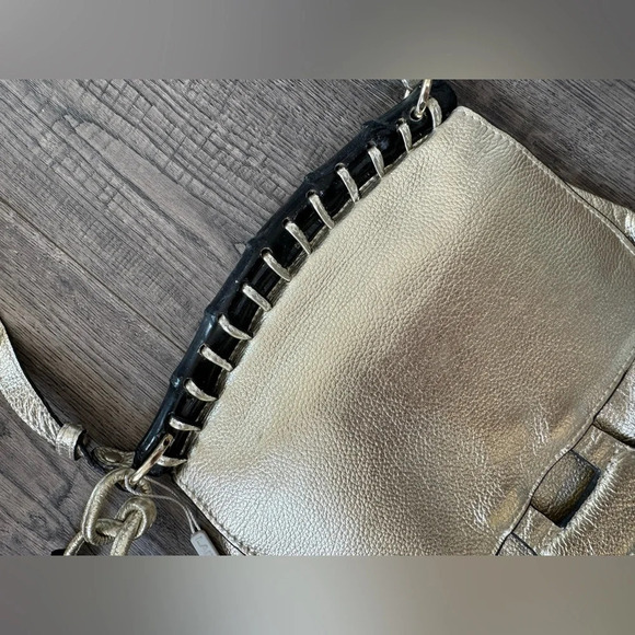 Laiwa Nouveau Gold Fringe Crossbody Bag - Picture 4 of 7